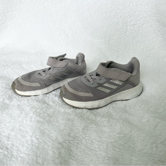 Adidas Duramo Toddler Girls Shoes - Size 9 - Color Grey - Picture 6 of 16
